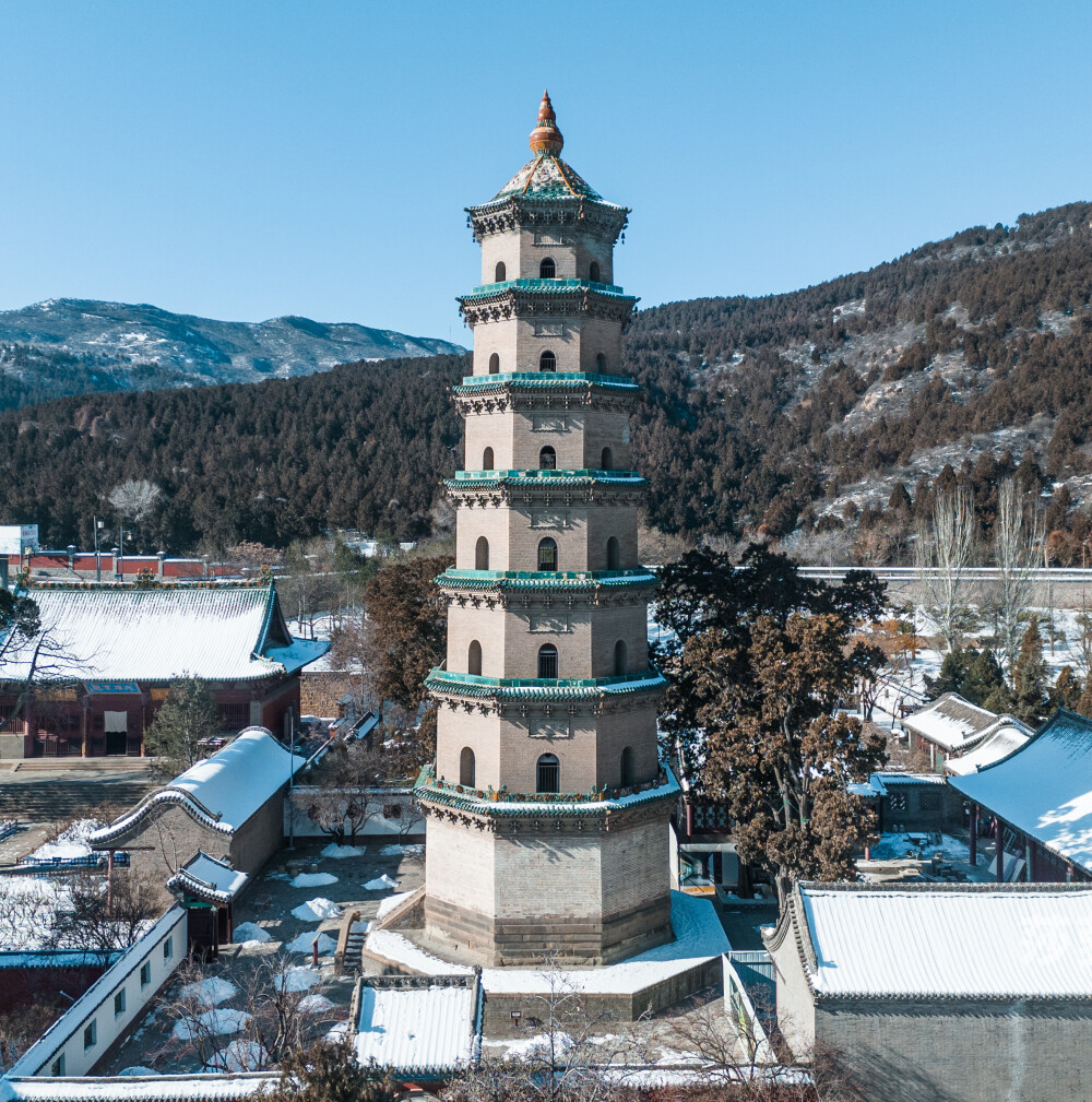 晋 太原晋祠 舍利生生塔