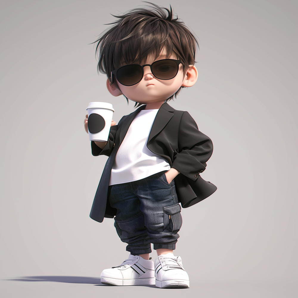 q版头像男头可爱