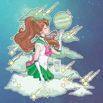 美少女战士梦幻星空侧颜​​​