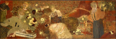 The Album,1895,Oil on canvas,67.9×204.5cm