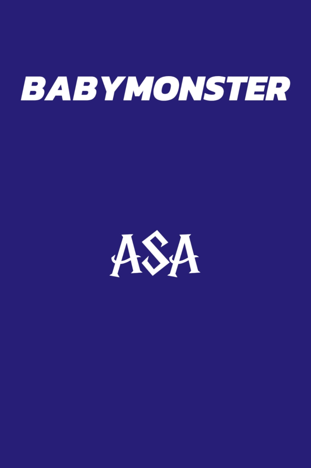 自制babymonster卡背