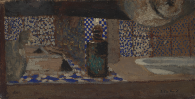 The Kitchen,1891–92,Oil on cardboard,17.3×33.8cm
