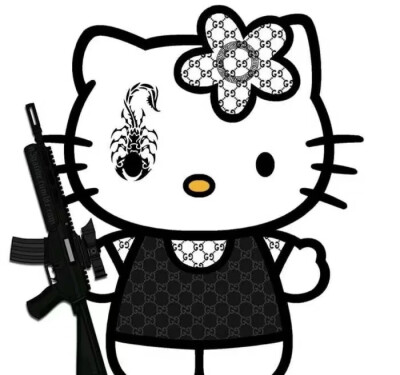 哈喽Kitty女生头像卡通粉色少女风