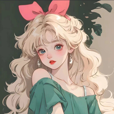 女生头像，动漫，可爱