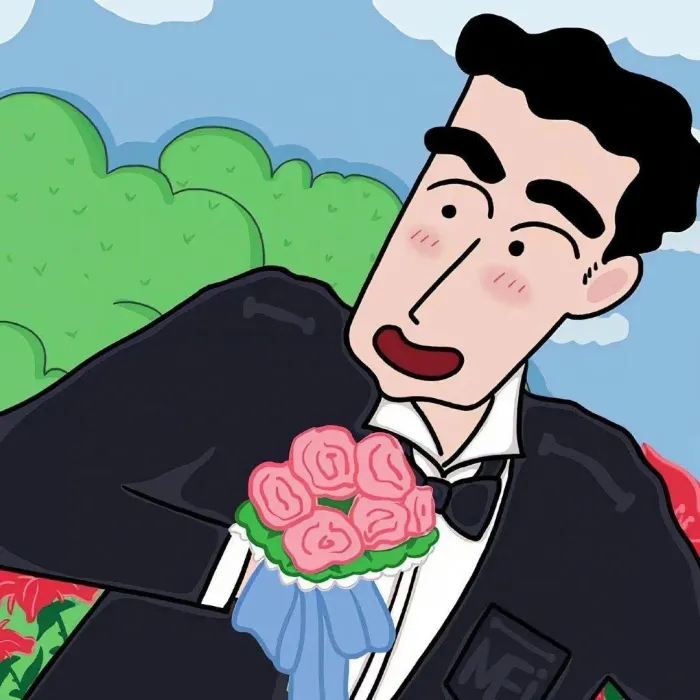 蜡笔小新情侣头像