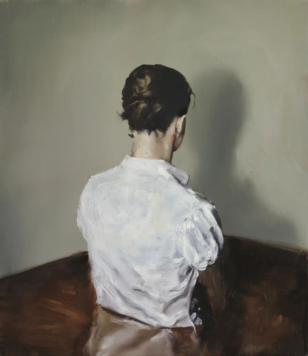 Michaël Borremans《A2》
2004，©Michaël Borremans，由艺术家本人和David Zwirner提供
