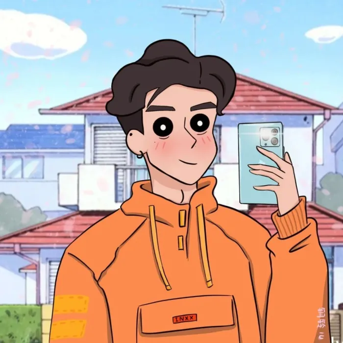 蜡笔小新情侣头像