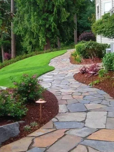 庭院铺装，细节下的庭院美！