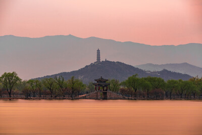 玉峰夕山