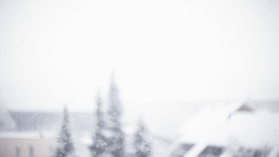 你再不来，我就要下雪了。
