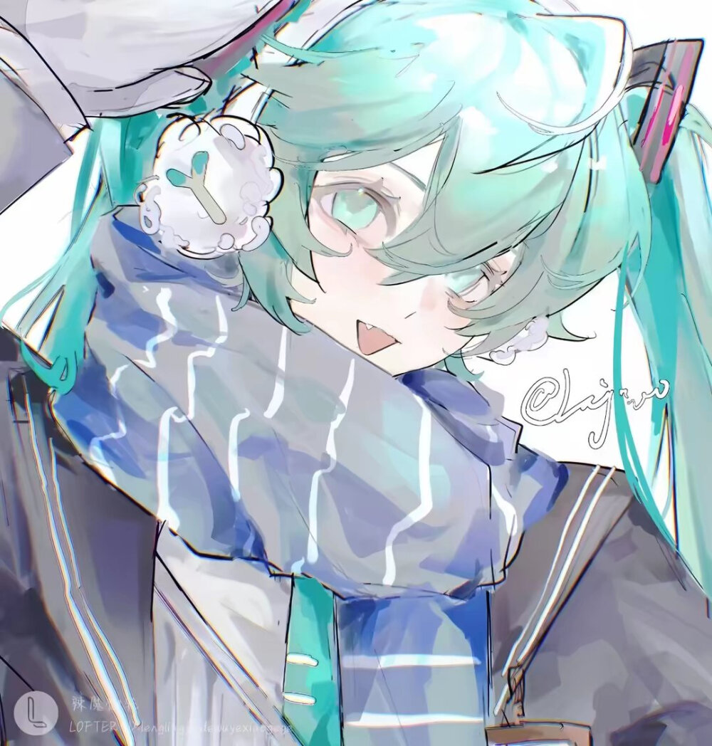 初音未来 无滤镜各位劳斯放心食用喵