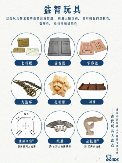 古代玩具大全，分类整理 ​