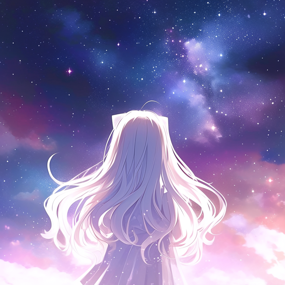 小狗の许愿女头ai星空璀璨