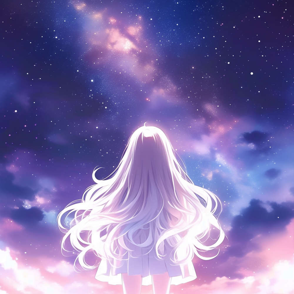 小狗の许愿女头ai星空璀璨