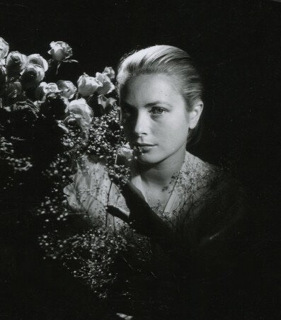 1955年，Peter Basch拍的Grace Kelly ​​​