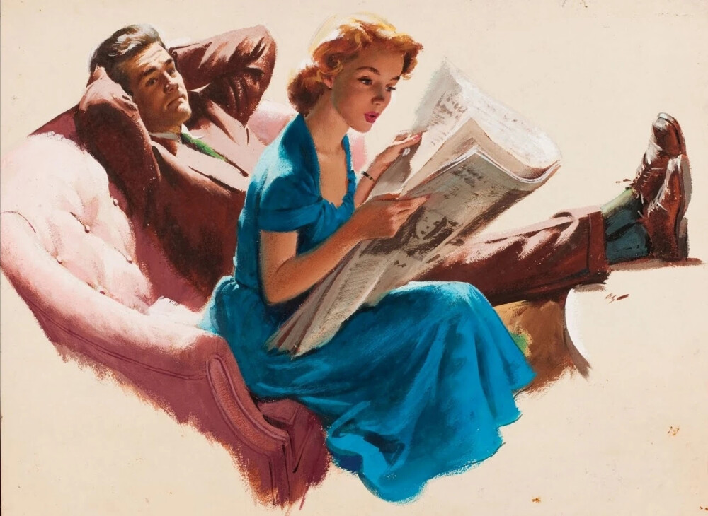 阿瑟·萨尔诺夫（Arthur. Saron Sarnoff）（1912--2000年）美国艺术家，插画家。