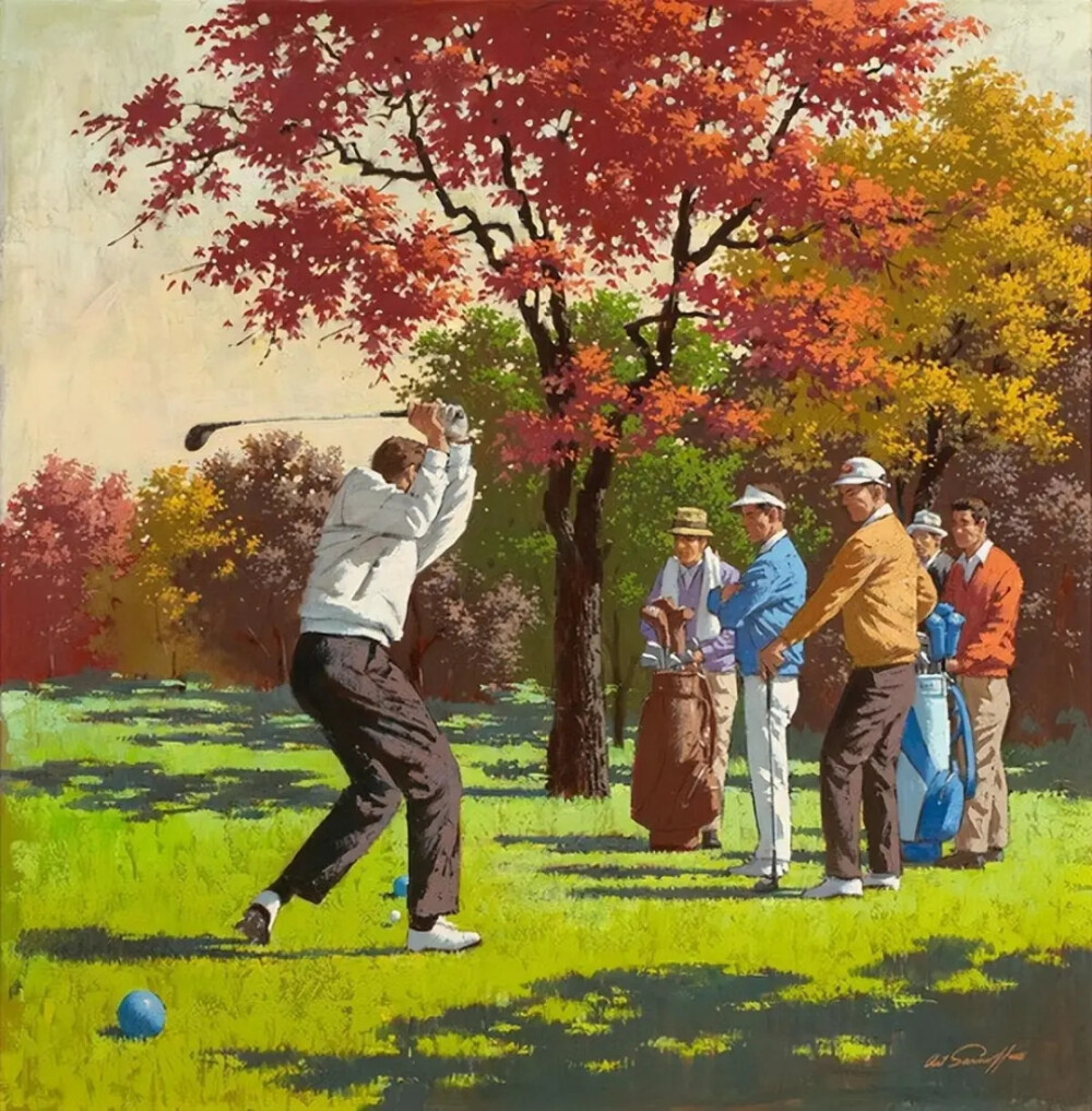 阿瑟·萨尔诺夫（Arthur. Saron Sarnoff）（1912--2000年）美国艺术家，插画家。