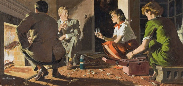 阿瑟·萨尔诺夫（Arthur. Saron Sarnoff）（1912--2000年）美国艺术家，插画家。