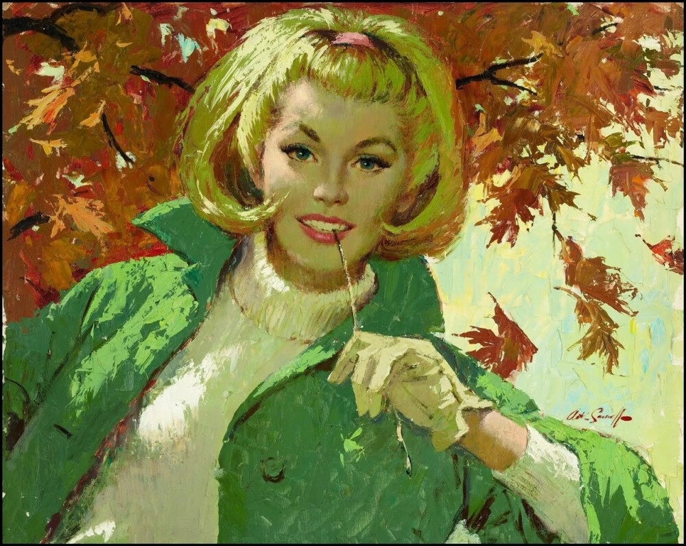 阿瑟·萨尔诺夫（Arthur. Saron Sarnoff）（1912--2000年）美国艺术家，插画家。