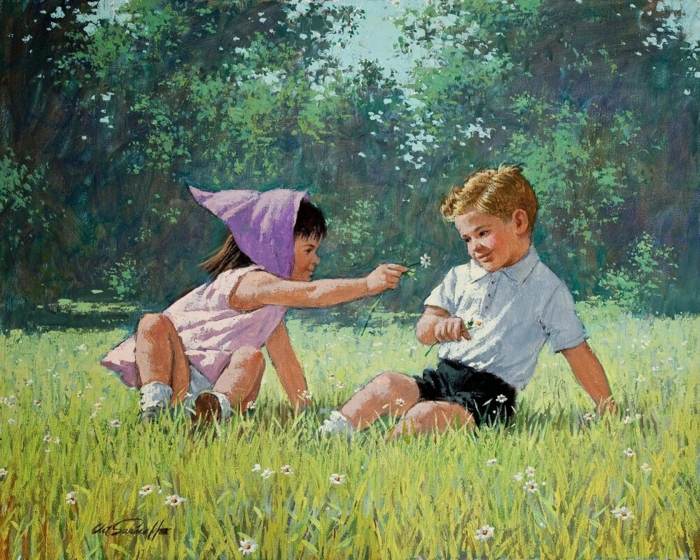 阿瑟·萨尔诺夫（Arthur. Saron Sarnoff）（1912--2000年）美国艺术家，插画家。