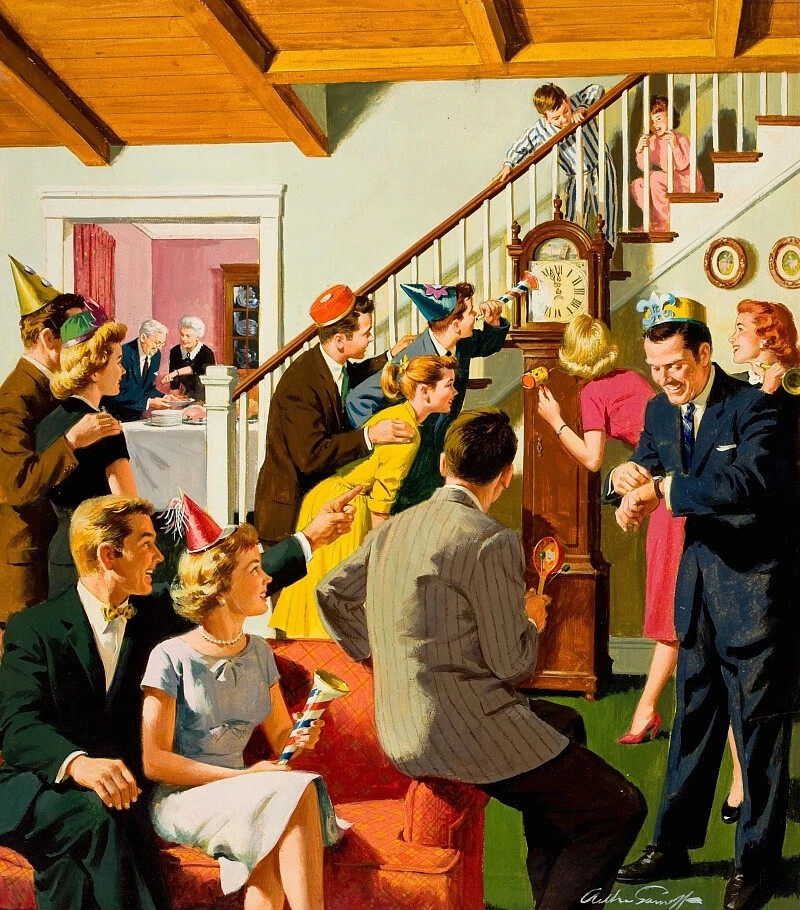 阿瑟·萨尔诺夫（Arthur. Saron Sarnoff）（1912--2000年）美国艺术家，插画家。