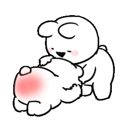 夸张兔表情包。