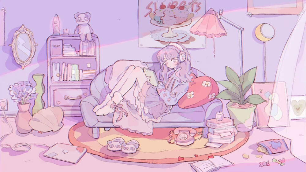 韩系少女心插画
画师：twi@rrnyrmy ​