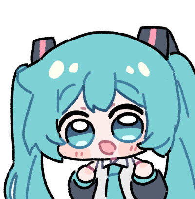 Miku初音未来卡哇伊表情包???