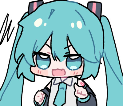 Miku初音未来卡哇伊表情包???