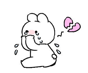 夸张兔表情包。