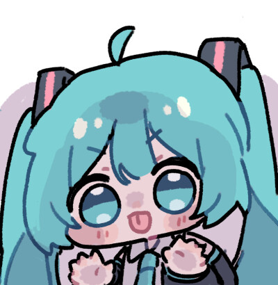 Miku初音未来卡哇伊表情包​​​