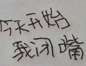 纯文字表情包。