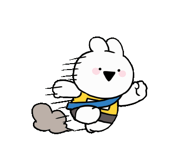 夸张兔表情包。