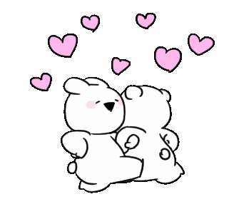 夸张兔表情包。