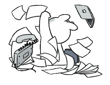 夸张兔表情包。