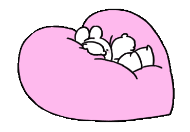 夸张兔表情包。