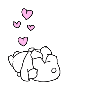 夸张兔表情包。