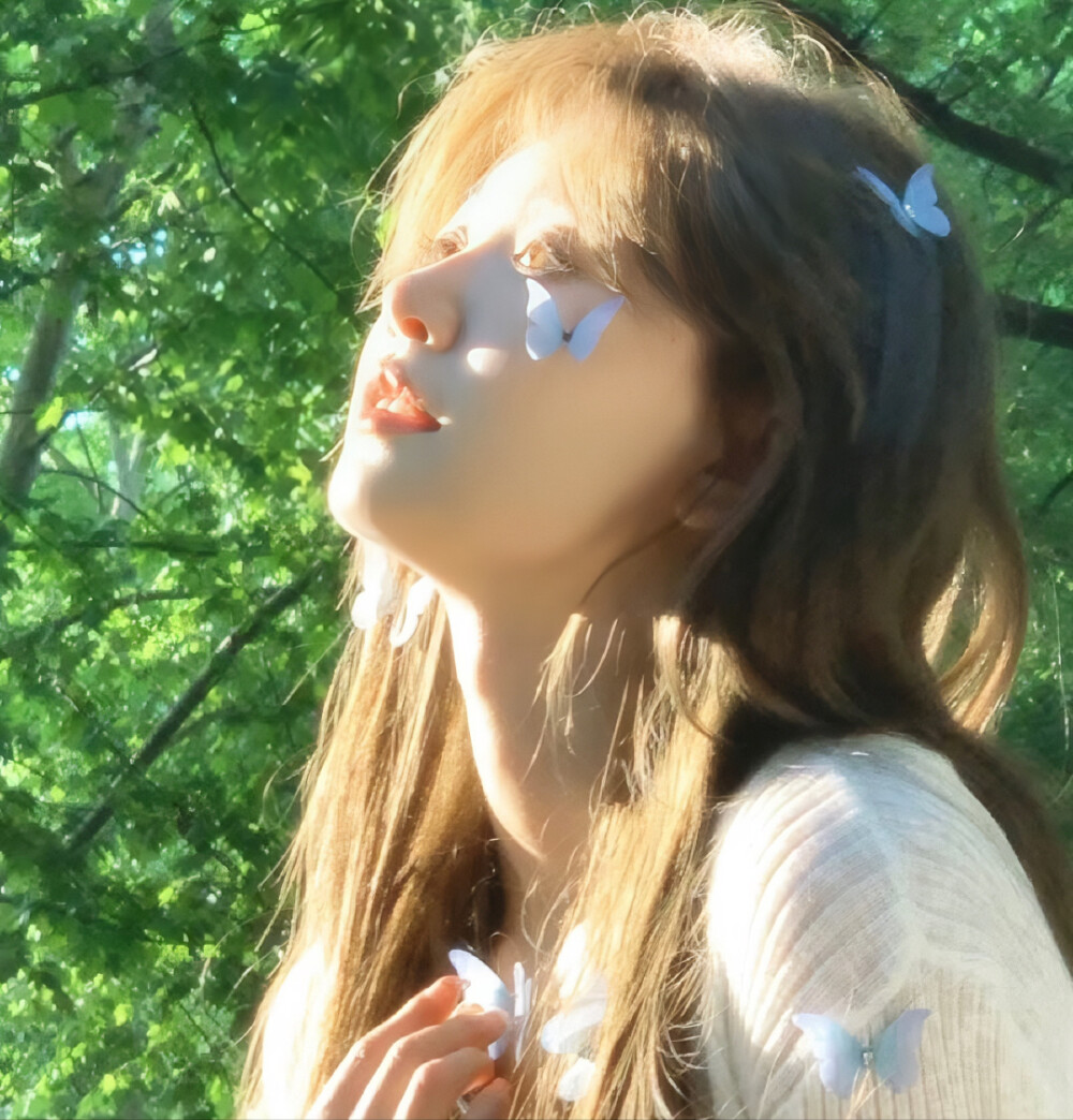 治愈系绿色女生头像 ​​​