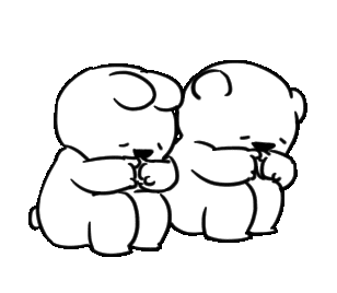 夸张兔表情包。