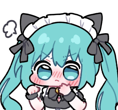 Miku初音未来卡哇伊表情包​​​