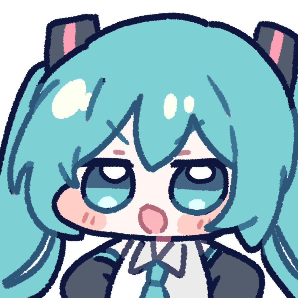 Miku初音未来卡哇伊表情包​​​