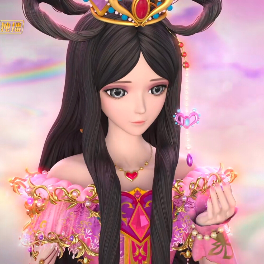 『罗丽』单人头像
选自:叶罗丽金花冠第17集
自截自修,抱图吱声