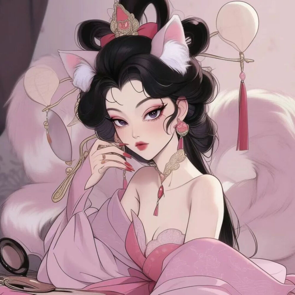 妲己头像不管什么天下苍生只要你一人周全