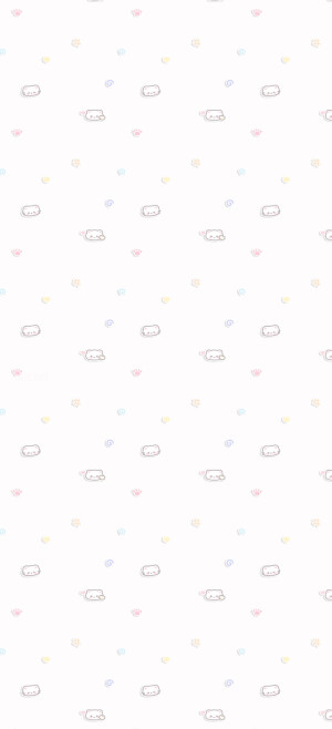 迷你小可爱壁纸格子平铺背景图