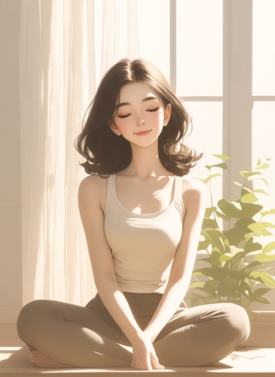 瑜伽头像