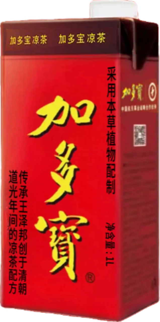 盒装加多宝凉茶