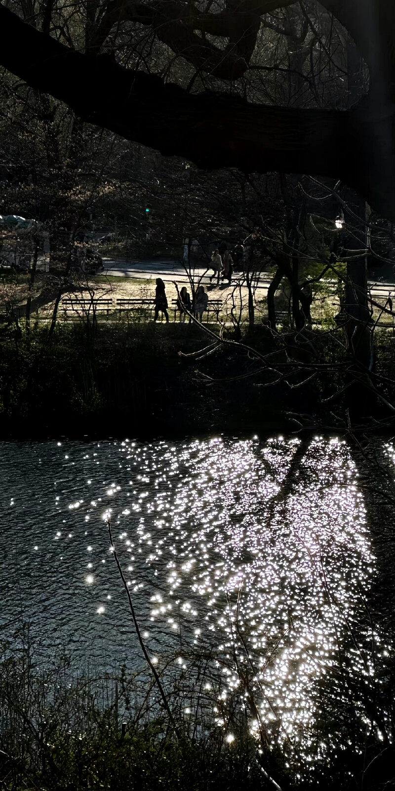 暗色调 锁屏壁纸 聊天背景