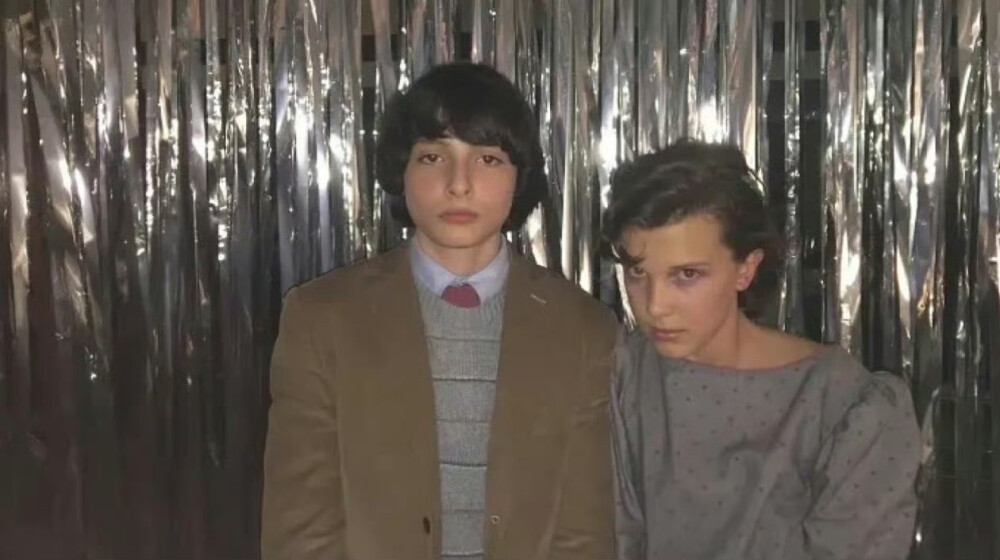 怪奇物语系列Mike and eleven.