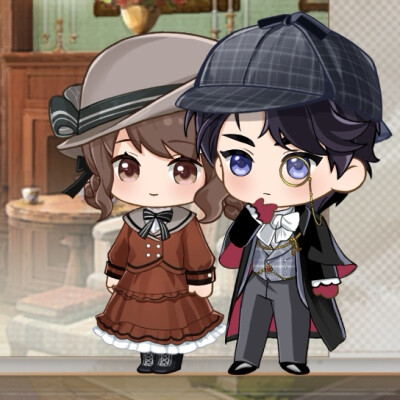 《恋与制作人》李泽言&主控
图源《恋与制作人》：【恋语探案集】——福尔摩斯联动活动剧情