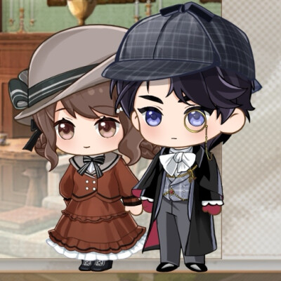 《恋与制作人》李泽言&主控
图源《恋与制作人》：【恋语探案集】——福尔摩斯联动活动剧情